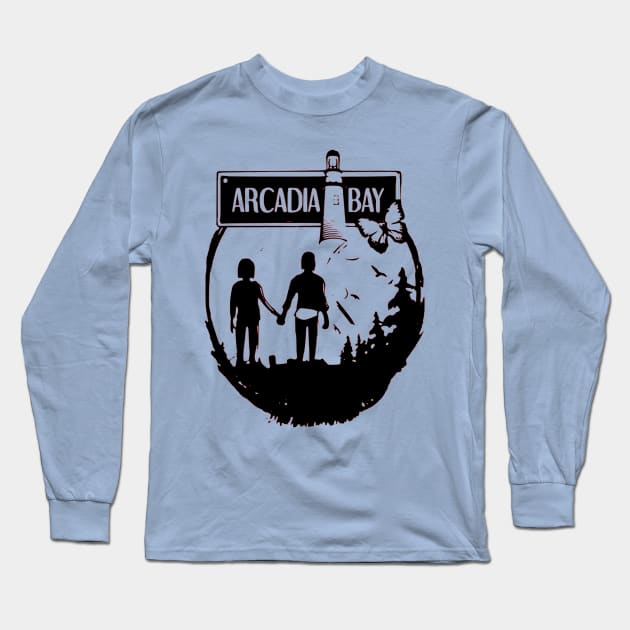 Life is Strange Arcadia Bay Long Sleeve T-Shirt by OtakuPapercraft